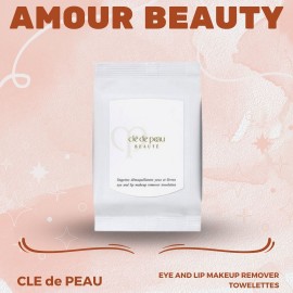 Cle De Peau EYE AND MAKEUP REMOVER TOWELETTES 50 SHEETS